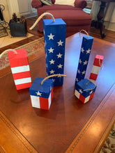 Load image into Gallery viewer, Set of 3 Large Fencepost Firecrackers