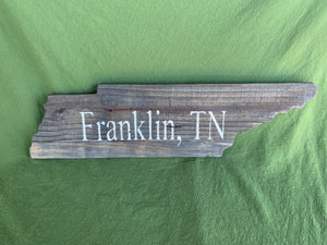 Rustic Vintage Grey Franklin, Tennessee