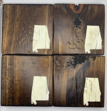Vintage Repurposed Reclaimed Rustic Barn Wood Coasters (Set of 4) for Sale  by DEC02