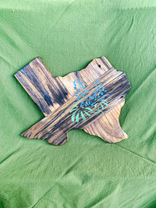 Natural Rustic Blue Bonnet Texas