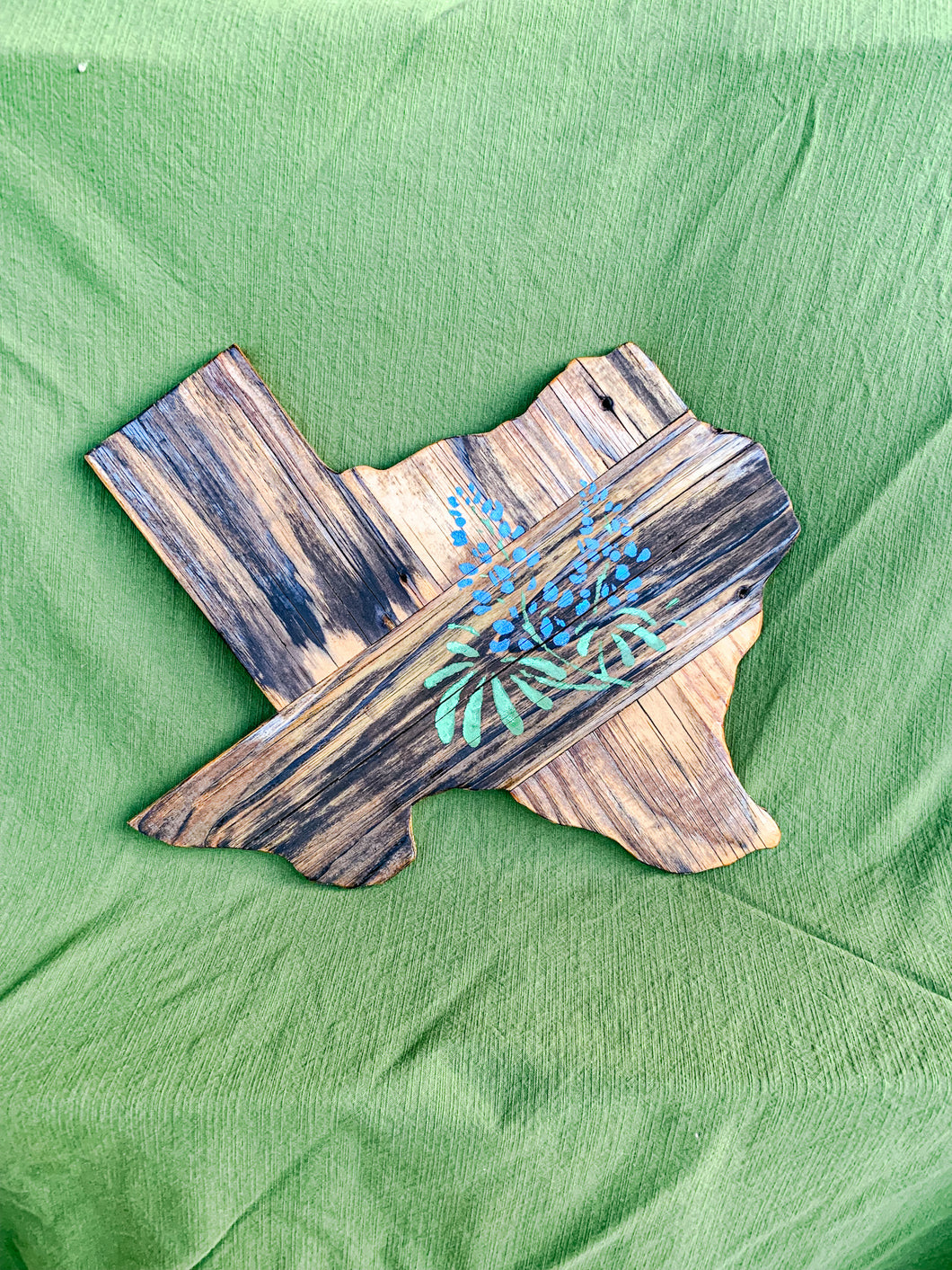 Natural Rustic Blue Bonnet Texas