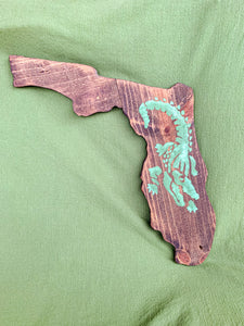 Dark Rustic Florida with Gator