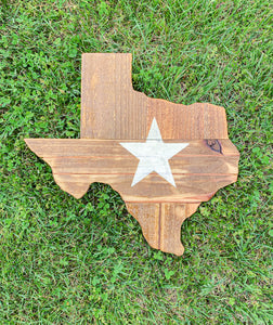 Natural Rustic Lone Star Texas