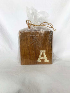 Natural Arkansas Coasters- Set of 4