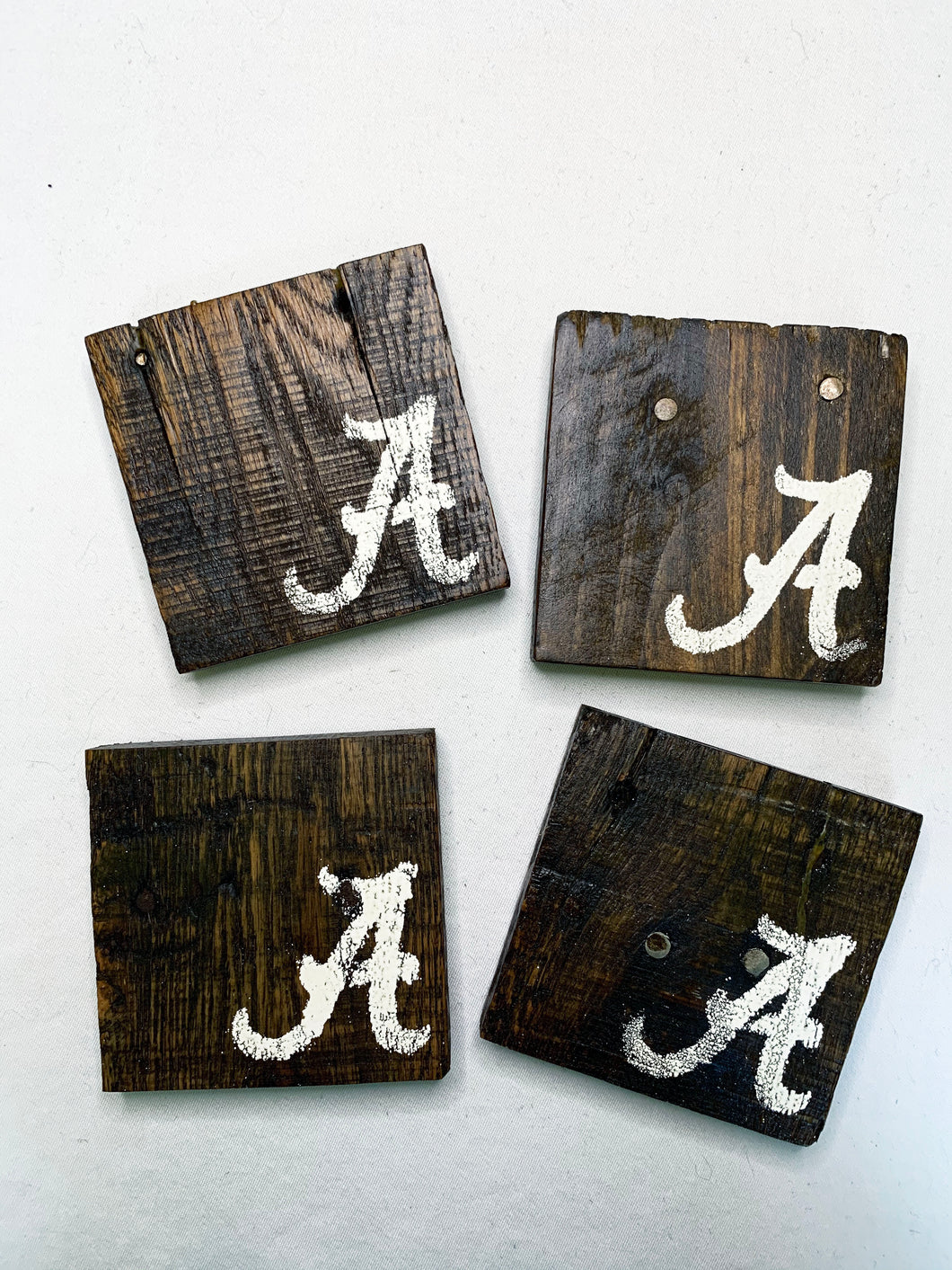 Dark Alabama Coasters- Set of 4