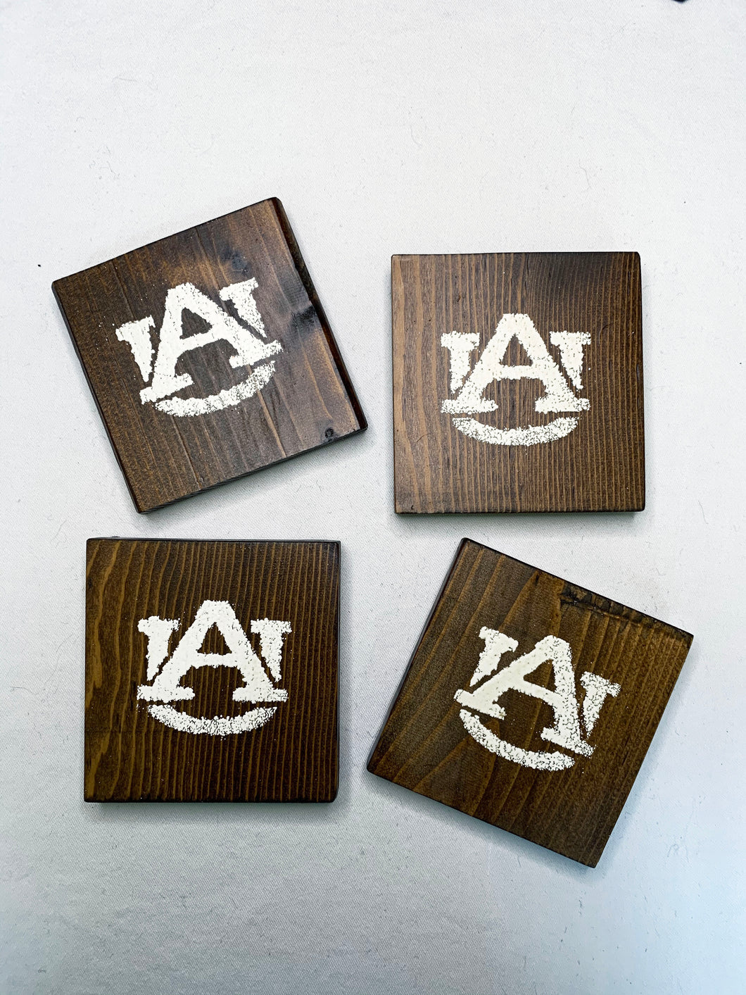 Dark Auburn Coasters- Set of 4