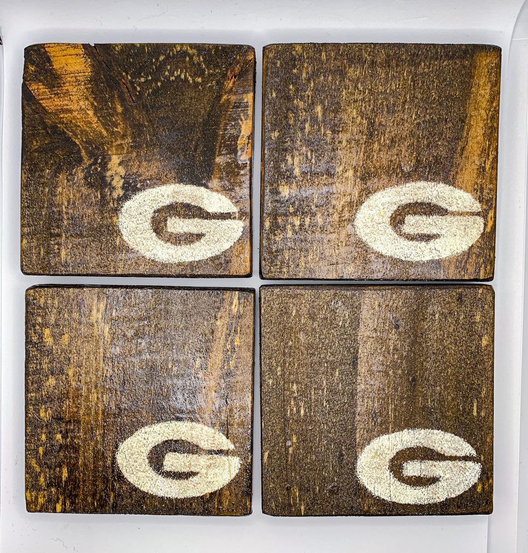 Dark Georgia Coasters- Set of 4