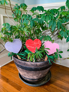 Mini Heart Bouquet- Set of 3