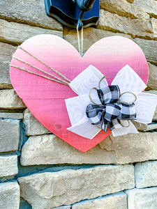 Small Valentine's Outdoor Heart