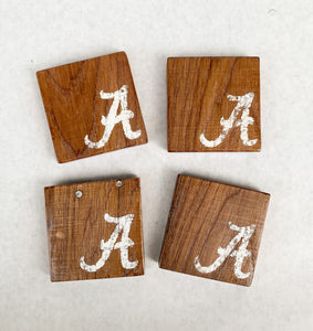 Set of 4 Natural Alabama Coasters