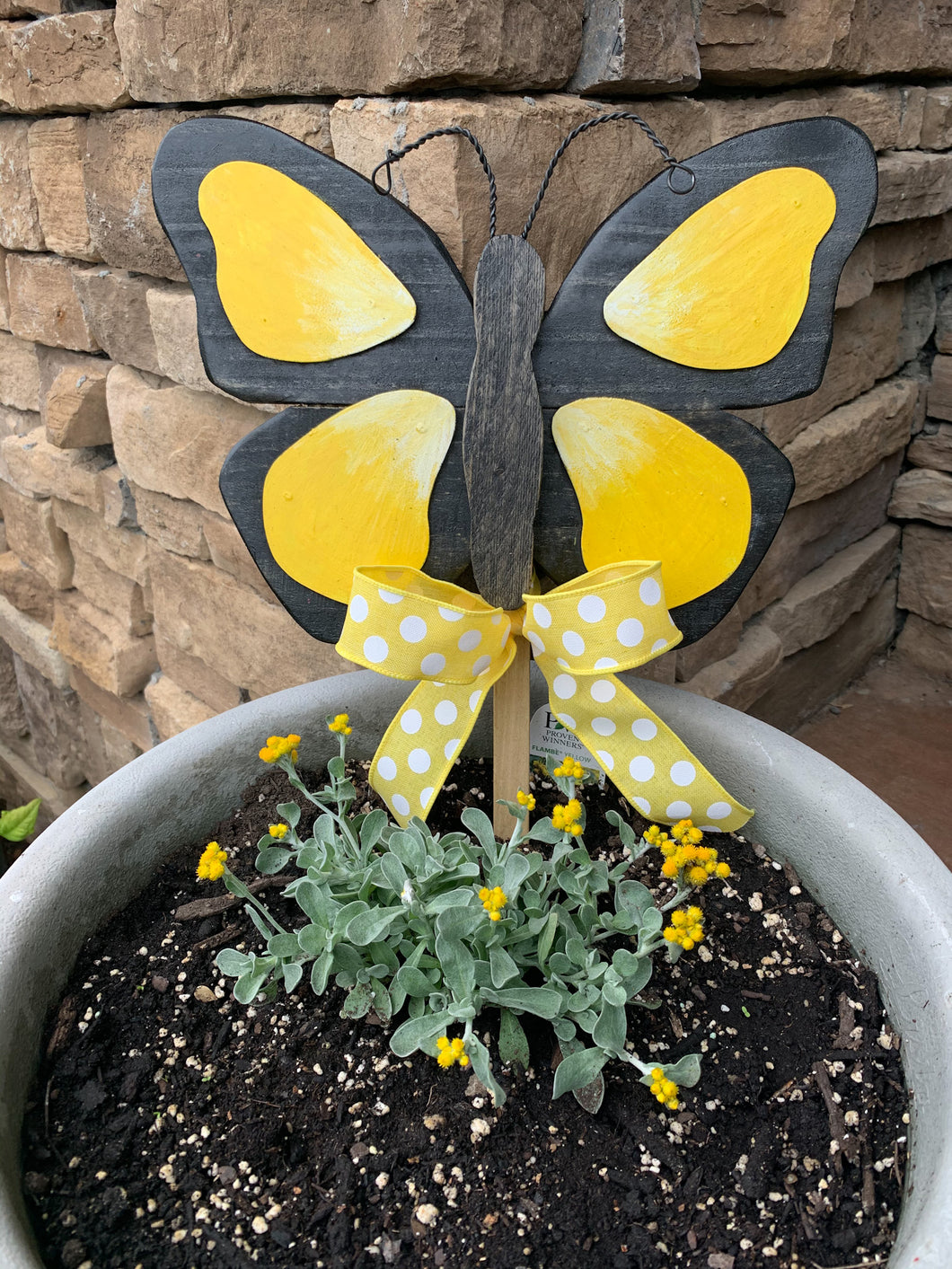 **Pre Sale Outdoor Yellow Butterfly