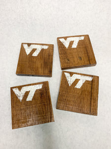 Set of 4 Virginia Tech Coasters