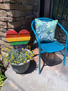 Pre Order Outdoor Rainbow Heart