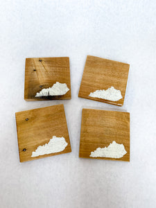 Set of 4 Natural State of Kentucky Coasters