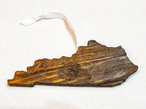 Reclaimed Wood Kentucky Ornament