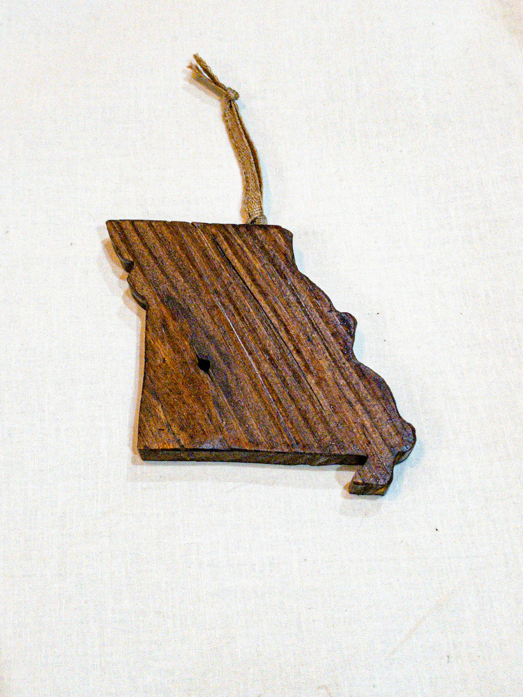 Reclaimed Wood Missouri Ornament