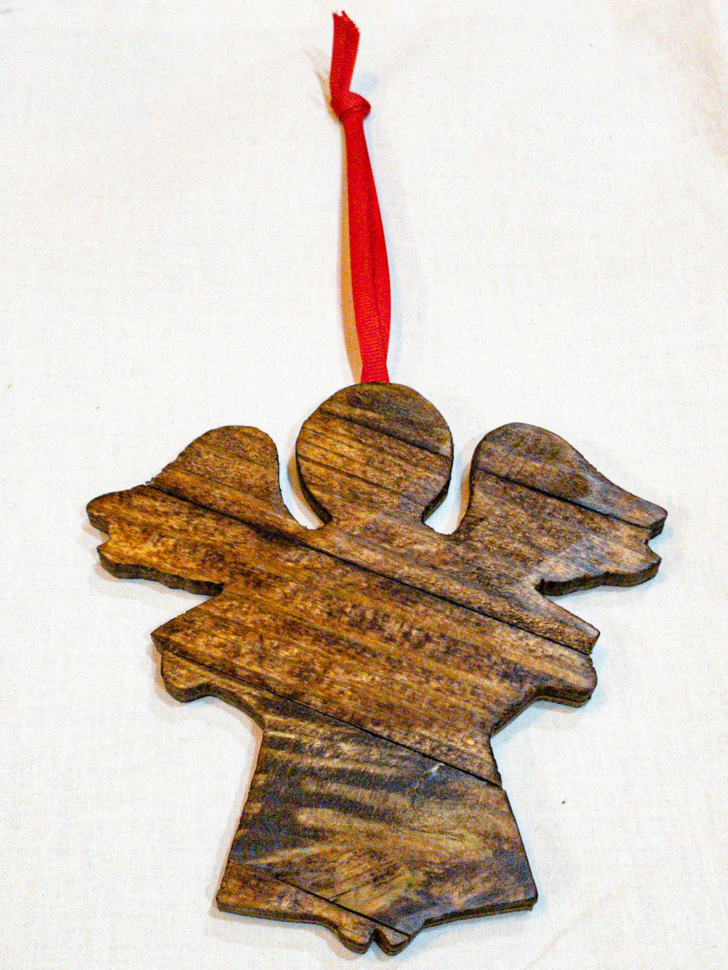 Reclaimed Wood Angel Ornament