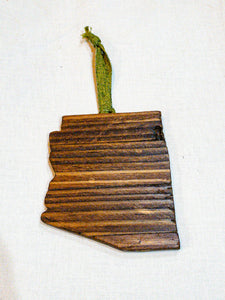 Reclaimed Wood Arizona Ornament